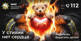 В Жлобинском районе ребенок опрокинул на себя мангал с углями

