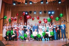 У раённым Доме культуры Петрыкаўшчына развіталася з выпускнікамі 2025 года